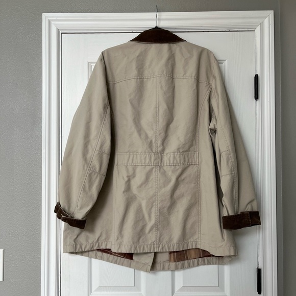 L.L. Bean Canvas Flannel-Lined 100% Cotton Corduroy Chore Coat Barn Jacket Sz 3X - Picture 9 of 11